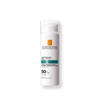 LA ROCHE-POSAY ANTHELIOS OIL CORRECT GEL-CREAM SPF50+ PA++++ 50ML สำหรับผิวมัน เป็นสิว