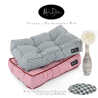 [Mahdum] Cozzzy Rectangular เบาะรองนอนสัตว์เลี้ยง สุนัข แมว มีหลายขนาด ปลอกถอดซักได้ เหมาะกับสัตว์เลี้ยงทุกสายพันธุ์