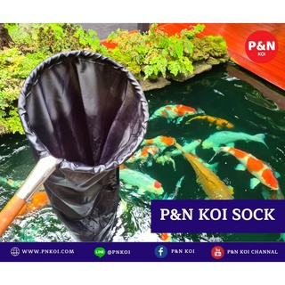 P&amp;N Koi Sock ที่ช้อนปลา เกรด Premium