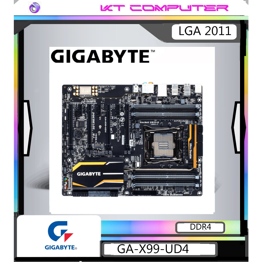 LGA 2011/MAINBOARD/Gigabyte GA-X99-UD4/DDR4