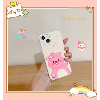 🎁ส่งของขวัญ🎁เคสไอโฟน สำหรับ 11 13 for iPhone Case 14 12 Pro Max น่ารัก การ์ตูน น่าสนใจ กันกระแทก ปกป้อง เคสโทรศัพท์