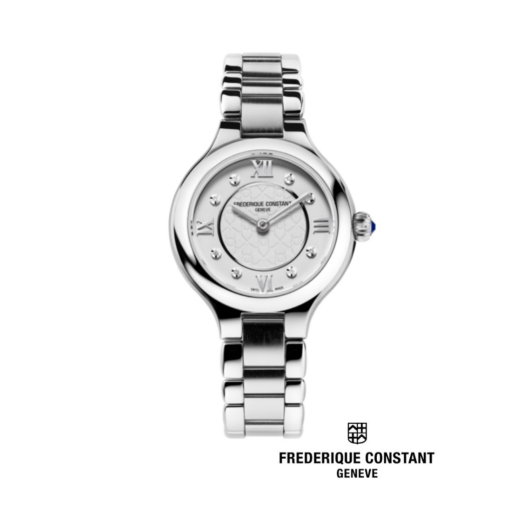 Frederique Constant Quartz FC-200WHD1ER36B Classics Diamonds Delight Ladies Watch