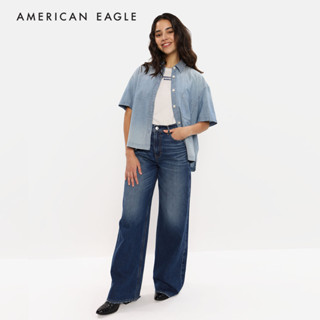 American Eagle Dreamy Drape Super High-Waisted Baggy Wide-Leg Jean กางเกง ยีนส์ ผู้หญิง แบ็กกี้ ไวด์เลก เอวสูง (WWI 043-4648-896)