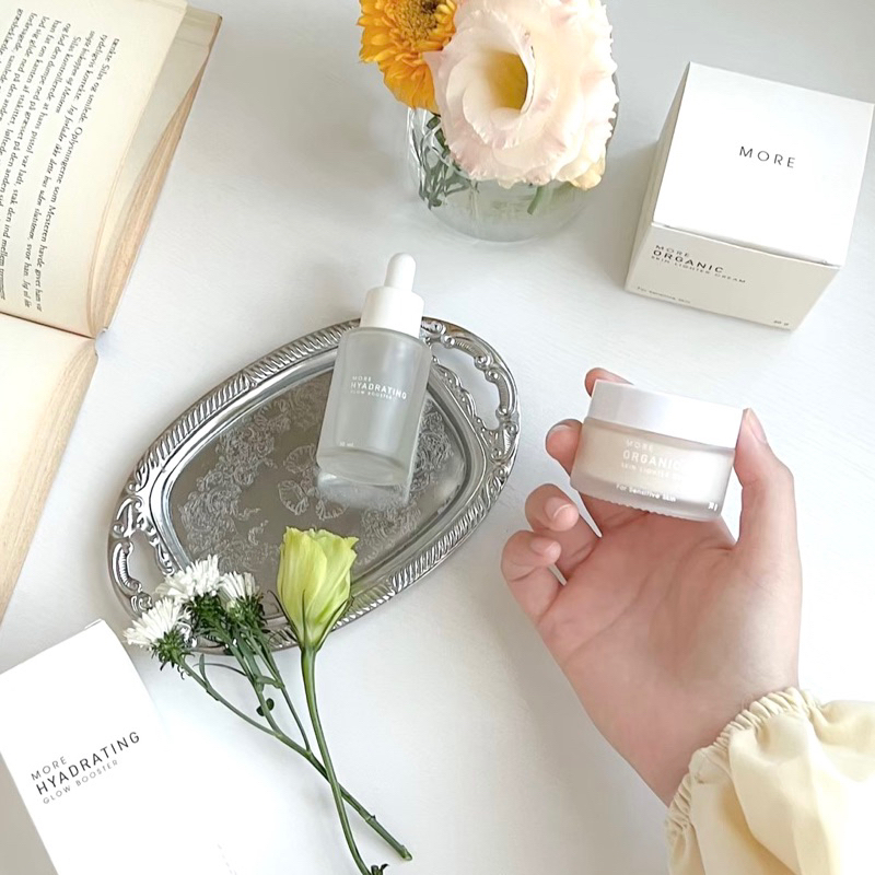 【NEW แพ็คเกจใหม่ล่าสุด!】SET-2 เซ็ทเซรั่มมอร์คู่ครีมออแกนิค ปลอบโยนผิวเติมน้ำให้ผิวและช่วยลดสิวอย่างอ่อนโยน - รูปที่ 6