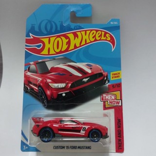 รถเหล็ก Hotwheels CUSTOM 15 FORD MUSTANG เบอร์ 8 (ib41)