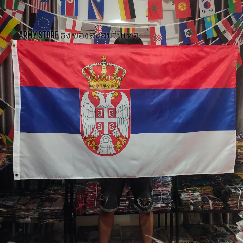 ใบกำกับภาษี โปรส่งฟรี> ธงชาติ เปรู Peru Flag 4 Size พร้อมส่งร้านคนไทย