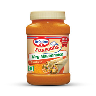 Dr. Oetker FunFoods Tandoori veg Mayonnaise | FunFoods mayonnaise 245g mfg date 2june 2023 use by 2dec 2023