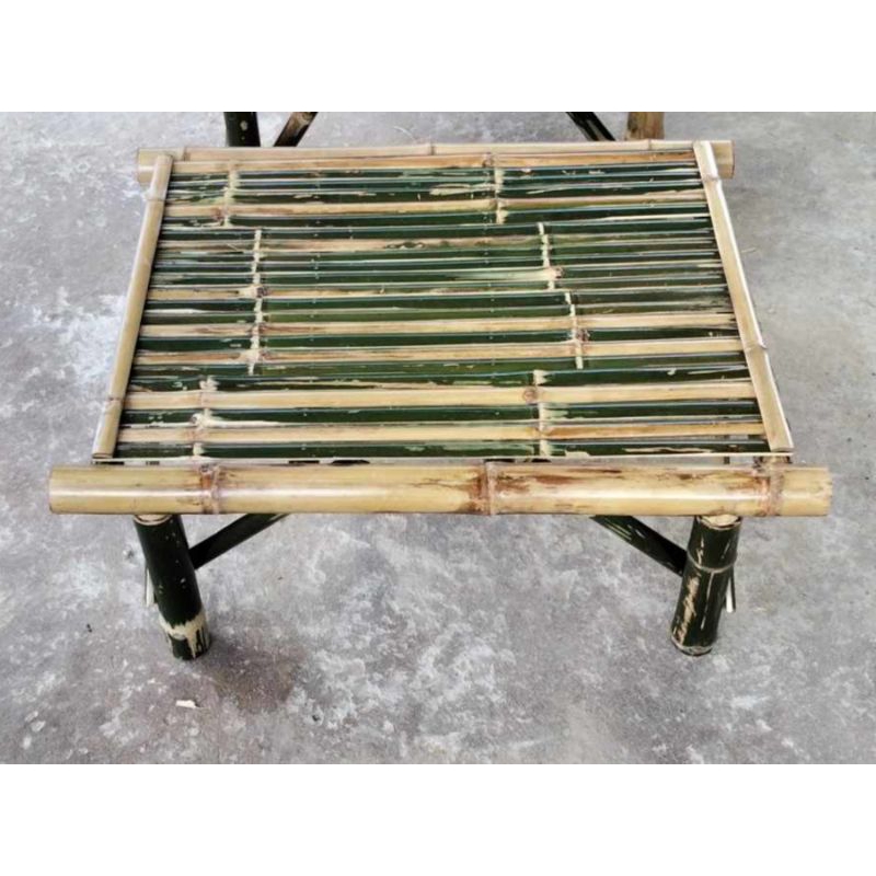 โต๊ะญี่ปุ่นทำจากไม้ไผ่ขนาดกว้าง100*ยาว80ซม.สูง30ซม.พร้อมเคลือบเงาอย่างสวยงาม