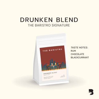 เมล็ดกาแฟ คั่วกลาง - Drunken Blend The Baristro Signature