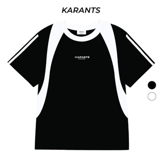 Karants เสื้อยืดผู้หญิง Baby Tee MyCat Cotton 100% สีดำ ไม่ยืด ไม่ย้วย ไม่ต้องรีด เสื้อยืดผู้ชาย ผู้หญิง - KR50