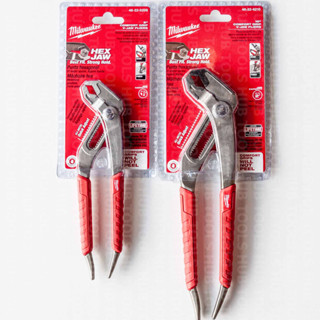 คีมคอม้าปากหกเหลี่ยม 8", 10" Milwaukee Hex-Jaw Pliers รุ่น 48-22-6208, 48-22-6210