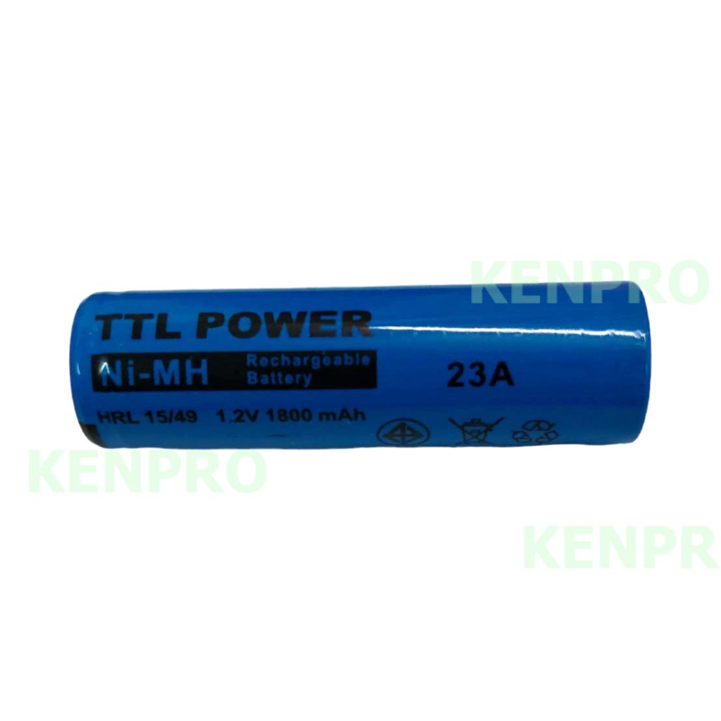 ถ่านชาร์จ TTL POWER 2AA หัวตัด 1800MHZ NI-MH ชนิด นิเกล ไฮดราย นำไปแพคถ่าน