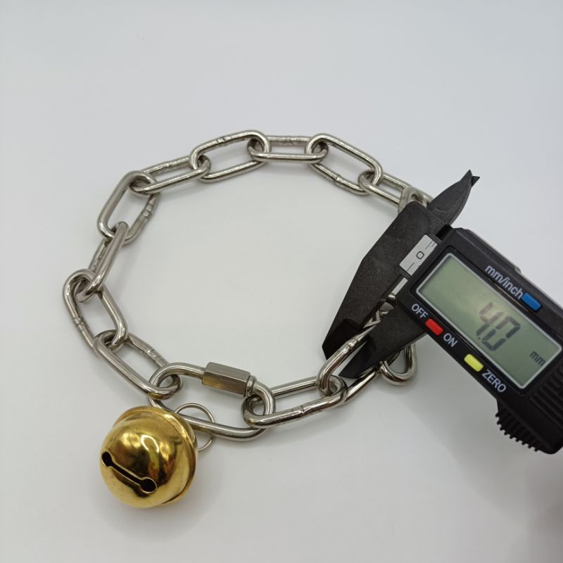 ปลอกคอหมา สแตนเลสเกรด304 4มิล ไม่เป็นสนิม สำหรับสุนัขกลางถึงใหญ่ - รูปที่ 2