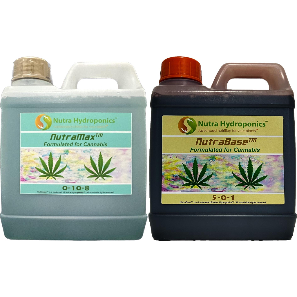 CANNA MAX SERIES - HYDROPONICS COCO SOIL HYDRO NUTRIENTS - FORMULATED FOR HEMP AND RELATED PLANTS (General Hydroponics F