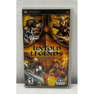 แผ่นแท้ [PSP] [English] Untold Legends: Brotherhood of the Blade (Zone 1 US) (ULUS-10003 |10003GH)