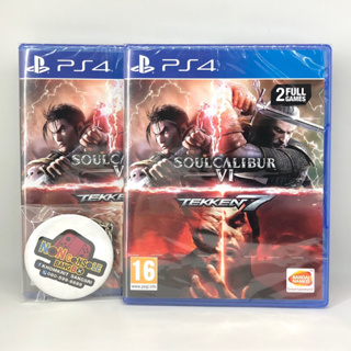 [15.9 ลด 300 รหัส 3TVUMU / ทักแชทรับโค้ดทั้งหมด] [มือ1] SOULCALIBER VI + TEKKEN 7 (2in1) EU,ENG