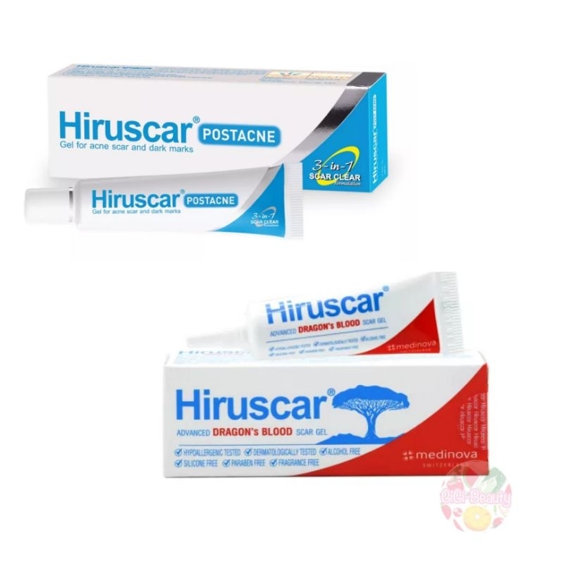 Hiruscar Postacne / Hiruscar Advance Dragon's Blood 8 กรัม ฮิรูสการ์ โพสแอคเน่ / เลือดมังกร (ดราก้อน บลัด)