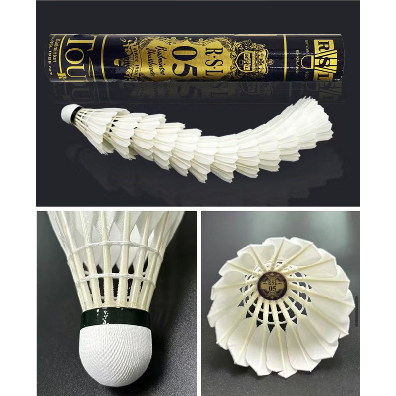 RSL  05 แบดมินตัน ! ขนเป็ดRSL 09🪶 SPEED77 ทนทาน👍