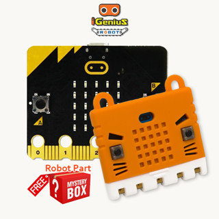 ฟรี🎁ของแถม ! microbit v2.2 พร้อมเคสซิลิโคน บอร์ดไมโครคอนโทรลเลอร์ ไมโครบิต Educational Makecode Programing BBC