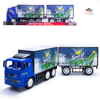 ProudNada Toys ของเล่นเด็ก รถบรรทุก รถพ่วง รถสไปรท์ รถโค้ก(มี 2 แบบให้เลือก)CHAMPION CAR SIMULATION MODEL NO.XL006/XL010