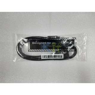 สาย SATA Cable สีดำ 1 ถุง มี 2 เส้น ใช้งานกับ HDD SSD  ของแท้จาก ASRock Mainboard, Motherboard