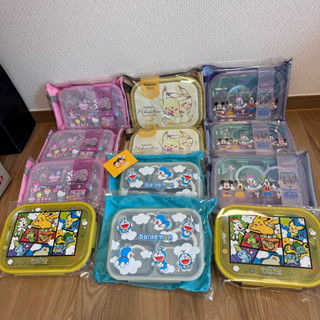 🇰🇷พร้อมส่ง : ถาดหลุมใส่อาหารพร้อมกระเป๋า