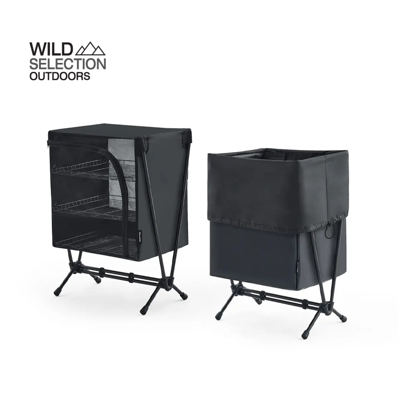 [พร้อมส่ง ] Naturehike ตู้เก็บของ ชั้นวางของ แคมป์ปิ้ง [ แท้ประกันศูนย์] Outdoor aluminum tube mesh rack NH22JU025