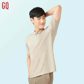 GQ Minimal Polo™ เสื้อโปโลยับยั้งกลิ่นเหงื่อ สีเบจ (มินิมอลโปโล)