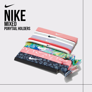 Nike ไนกี้ ผ้ารัดศีรษะ ยางรัดผม (1 แพ็คมี 9 ชิ้น) Mixed Hairbands 9PK N.000.3537.923 (710)