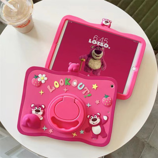 🎁ส่งของขวัญ🎁LOTSO น่ารัก เคส for iPad Gen10 10.9 2022 Gen9 10.2 pro 11 2021 mini4 5 6 เคสไอแพด Air4 5 Case ขาตั้งหมุนได้