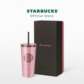 Starbucks Stainless Steel Bling BLACKPINK Cold Cup 16oz. ทัมเบลอร์สตาร์บัคส์สแตนเลสสตีล ขนาด 16ออนซ์