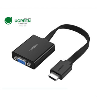 UGREEN  HDMI to VGA มี Audio และ Micro USB เพื่อเพิ่มกระแสไฟ / HDMI to VGA Converter cable power