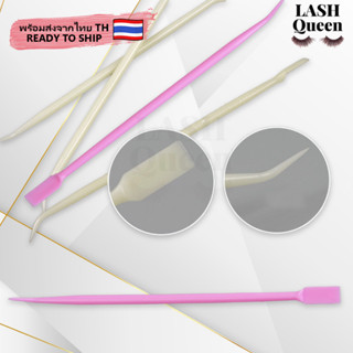 LASH QUEEN Eyelash organizer ไม้จัดขนตาพลาสติก 10 pcs 6076