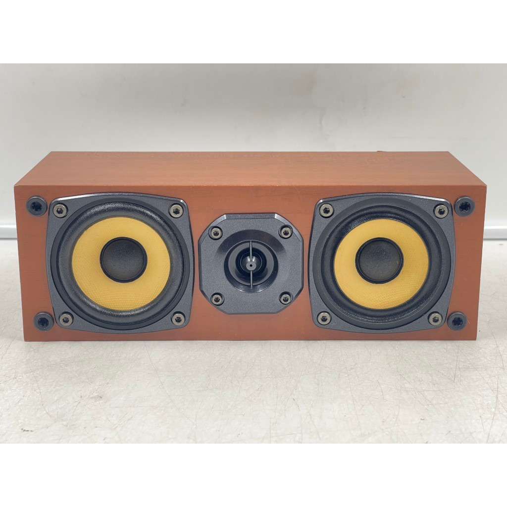 AD77 ลำโพง CENTER 1 ลูก มือสองญี่ปุ่น (8) DENON SC-C70 30-80W 6 โอห์ม Woofer 2.5 นิ้ว x2 Size ตู้ 25