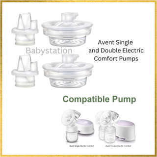 ชิ้นส่วนอะไหล่สำหรับปั๊ม Avent Comfort, วาล์ว, ไดอะแฟรมสำหรับปั๊มไฟฟ้าเดี่ยวและคู่; จัดทำโดย Maymom