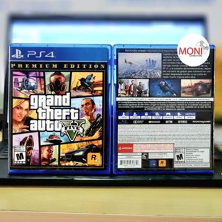 [พร้อมส่ง] GTA V / GRAND THEFT AUTO V Premium Edition (US) (EN) แผ่นเกมส์ PS4 Game