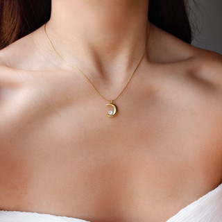 TIARA Moonlight Necklace (18k plated)