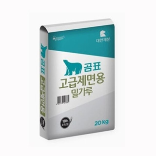 แป้งเกาหลีทำเส้น วีท ฟลาวร์ (แป้งข้าวสาลี) (ตรากมเพียว) WHEAT FLOUR (GOMPYO BRAND) 곰표밀가루 20kg