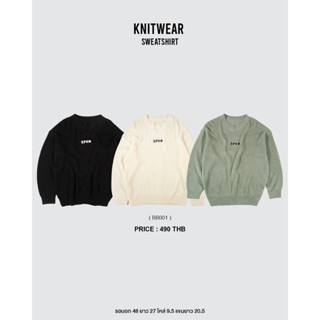 Knitwear sweatshirt เสื้อสเวตเตอร์ ไหมพรม bb001