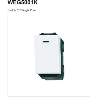 PANASONIC สวิทช์ฝัง WEG5001K (ขายยกกล่อง10ตัว)