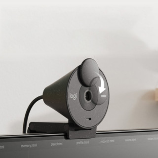 เว็บแคม Logitech Brio300 camera full HD 1080P with microphone USB