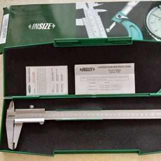 เวอร์เนียร์ 12 นิ้ว ความละเอียด 0.02mm Vernier Caliper 0-300mm/0-12" INSIZE อินไซส์ 1205-3002S