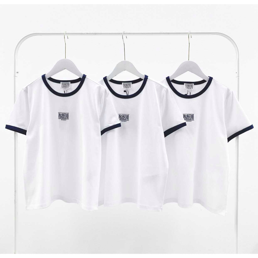 Marithe Ringer logo T-Shirt ( Women )