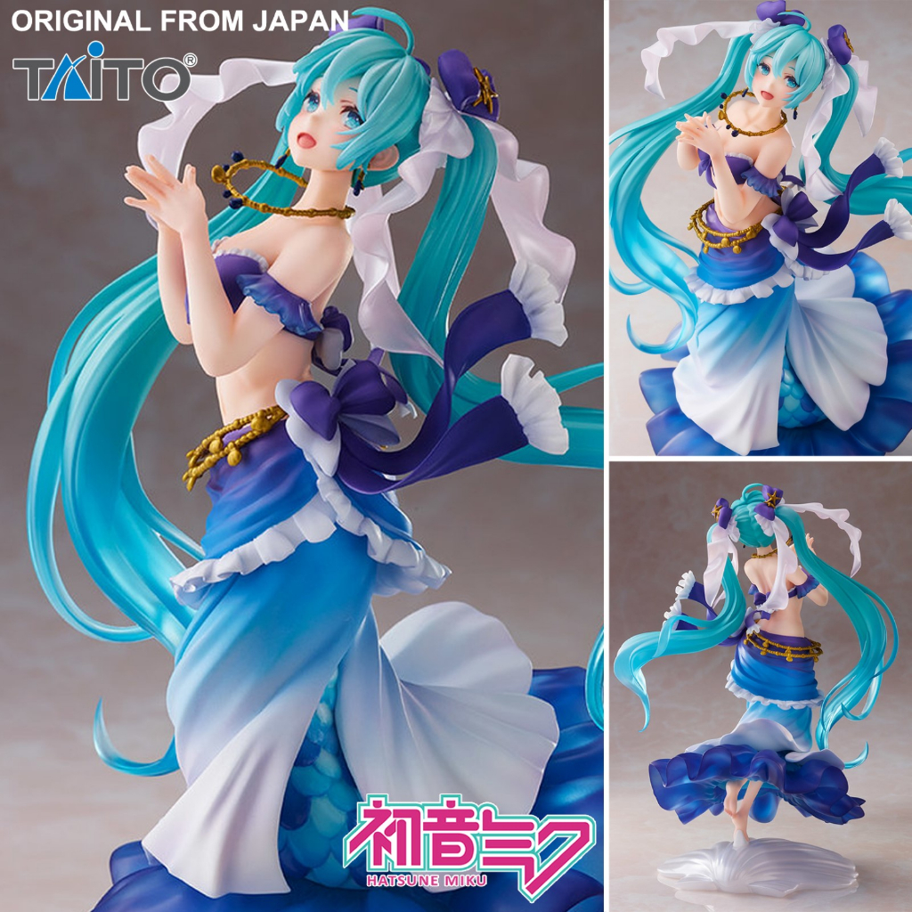 ของแท้ Taito Vocaloid Project Diva โวคาลอยด์ โปรเจกต์ดีวา Hatsune Miku ฮัตสึเนะ มิกุ Princess Mermai