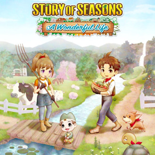 Story of Seasons A Wonderful Life กม PC download link/USB Flash drive เกมคอมพิวเตอร์ Game