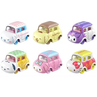 ชุดโมเดลรถ Tomica Dream Sanrio 3 (6 คัน) สินค้าของใหม่ ของแท้  ลิขสิทธิ์แท้