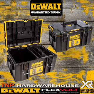 DEWALT กล่องใส่เครื่องมือ+ถาด DWST83294-1 TOUGHSYSTEM2.0