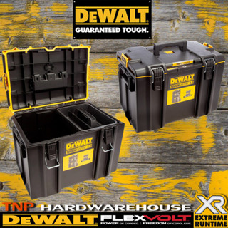 DEWALT กล่องใส่เครื่องมือ+ถาด DWST83342-1 TOUGHSYSTEM2.0