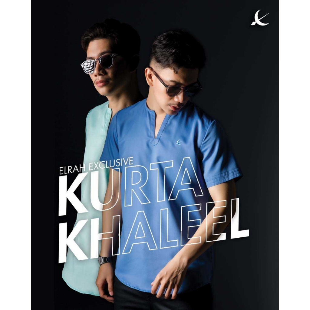 Kurta Khaleel (แขนสั้น) - Elrah Exclusive