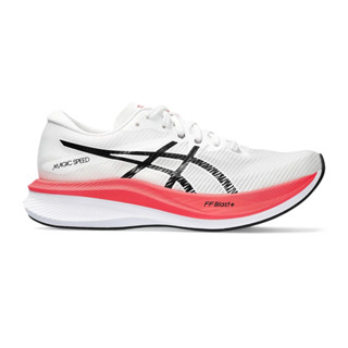 Asics รองเท้าวิ่งผู้หญิง Magic Speed 3 | White/Black ( 1012B518-100 )